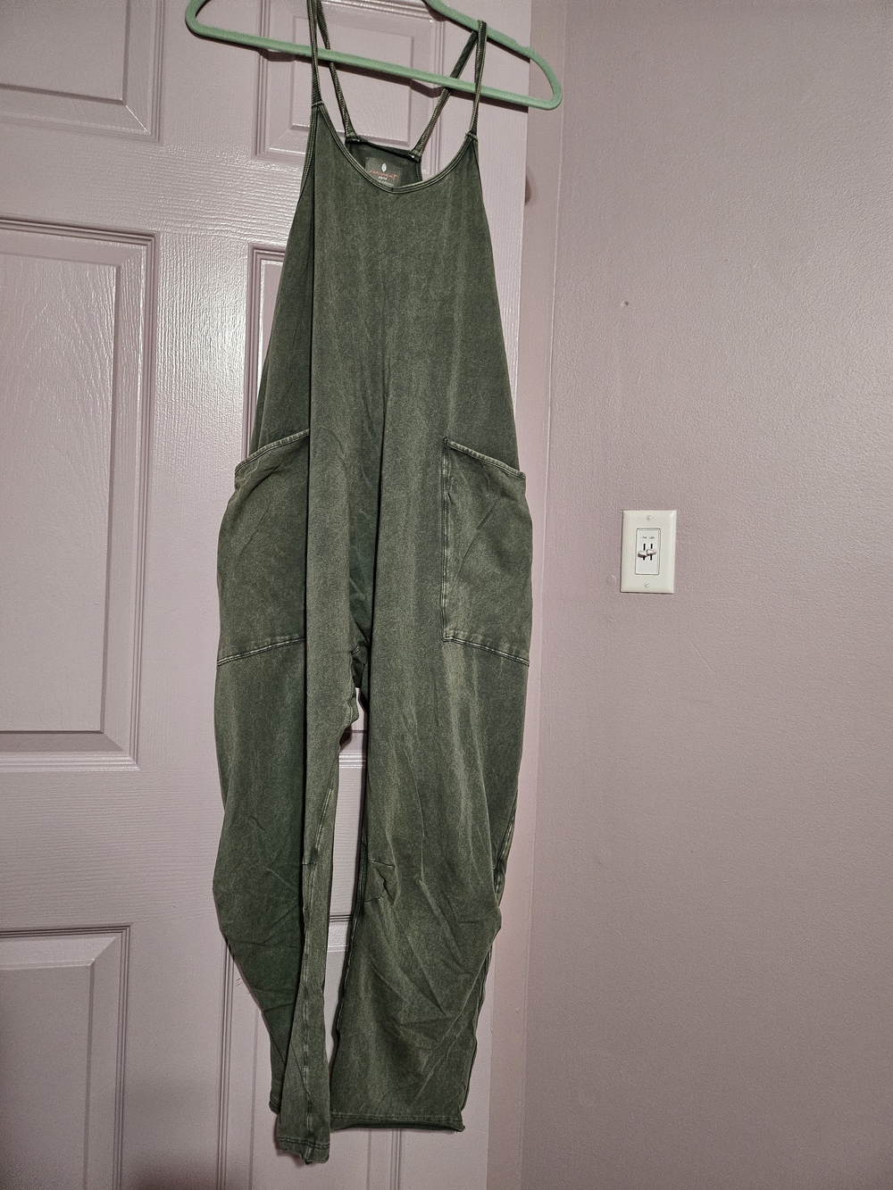 FP Movement by Free People Hot Shot Onsie In Olive Green - Picture 2 of 4